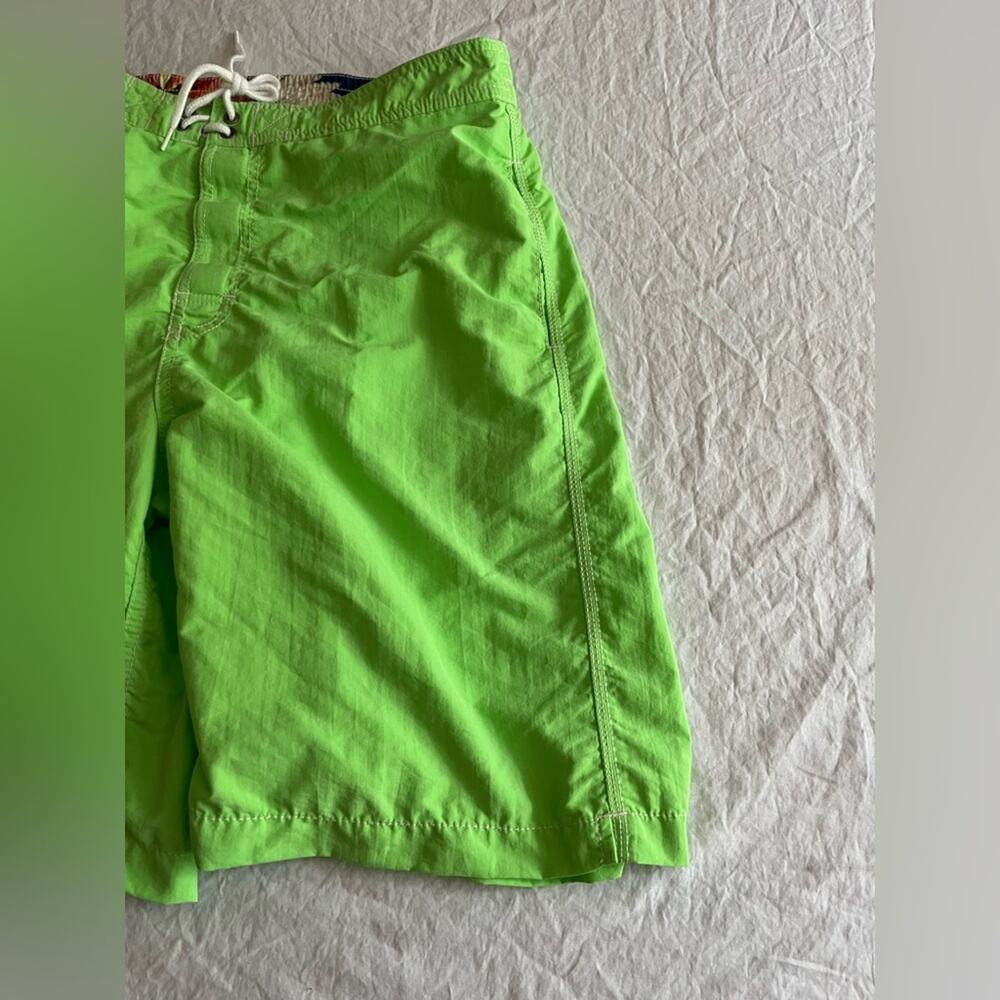 Polo Ralph Lauren Swim Trunks Board Shorts Color Lime Size S - Picture 7 of 8